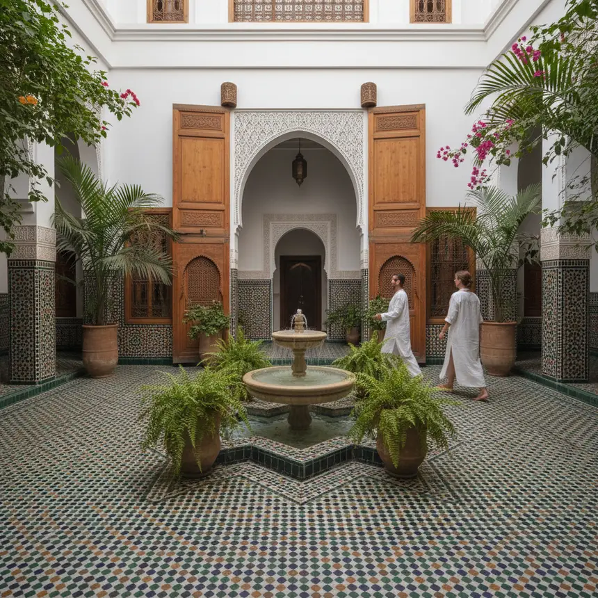 Architectural Marvels and the Ritual of Mint Tea