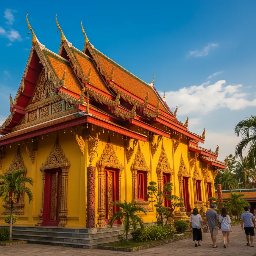 Intricate Details of Traditional Lao Design