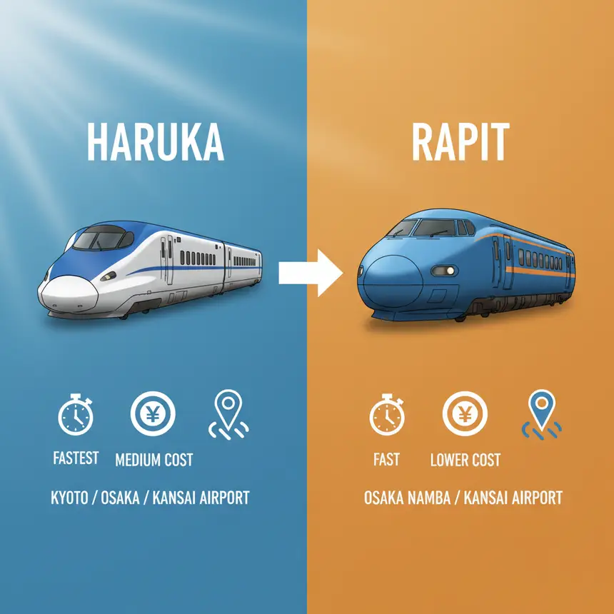 Haruka Rapit comparison infographic