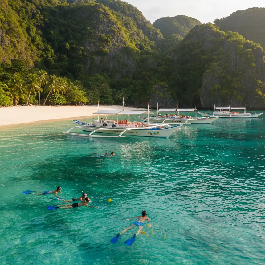 Palawan snorkeling tour