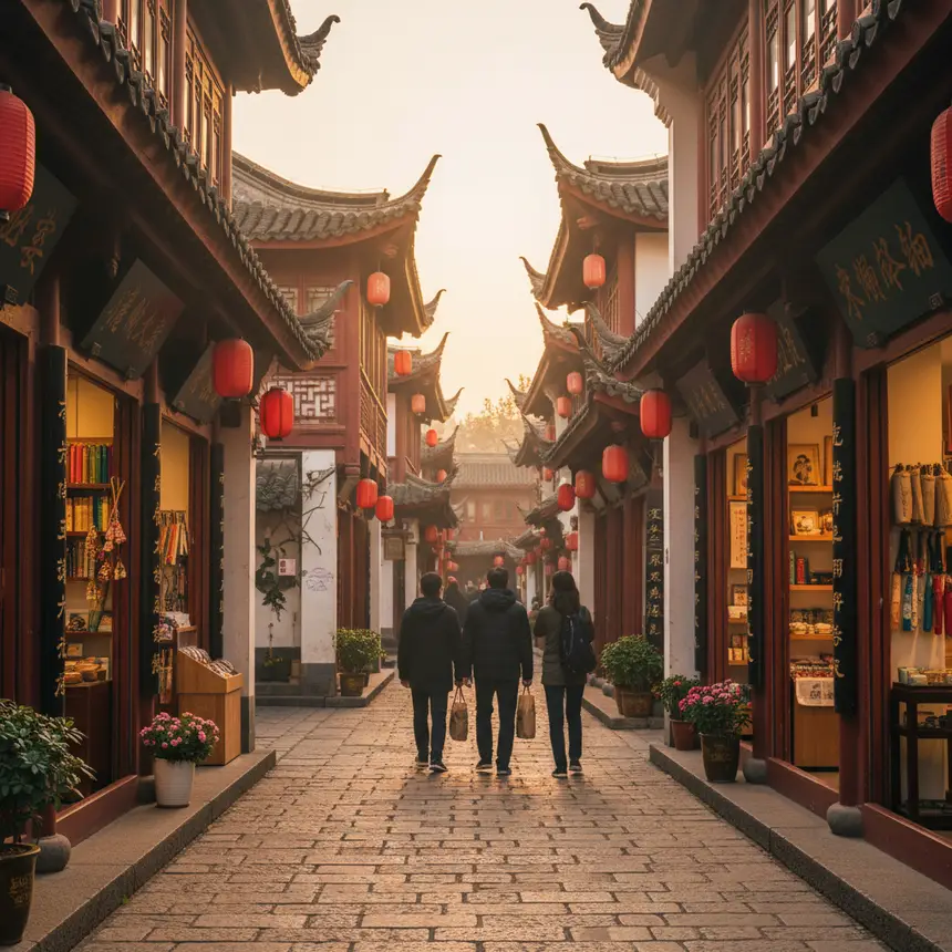 Chengdu street scene