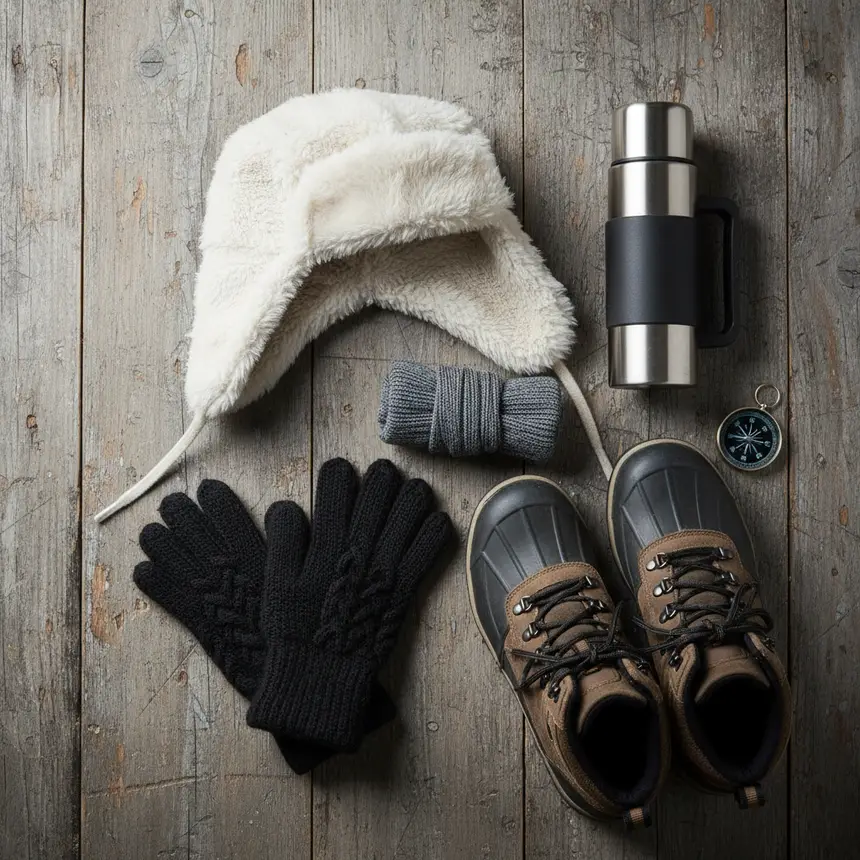 Winter travel preparation