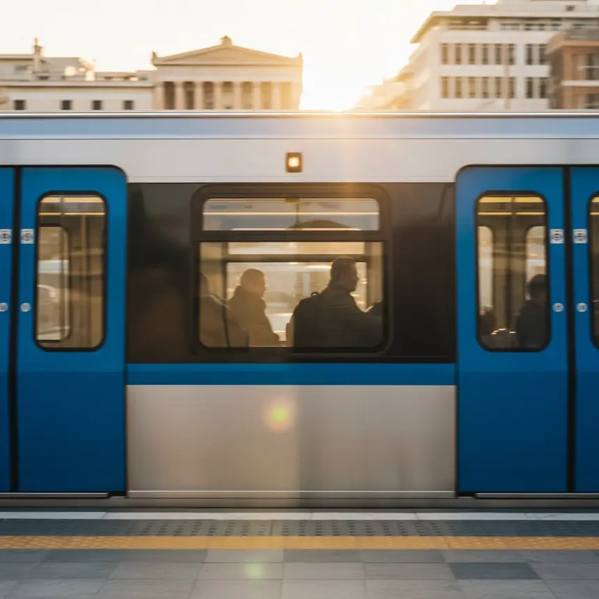 Athens metro system