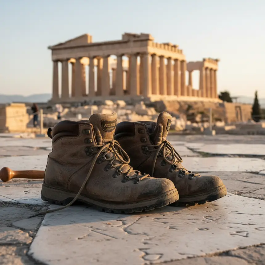 Comfortable shoes ancient path