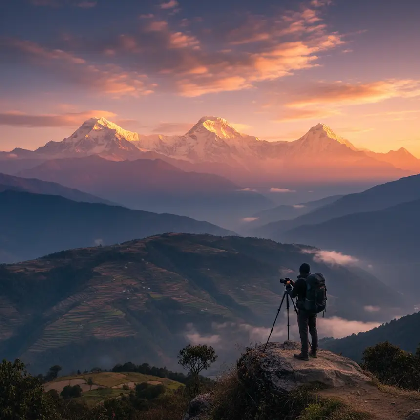 Poon Hill trek sunrise