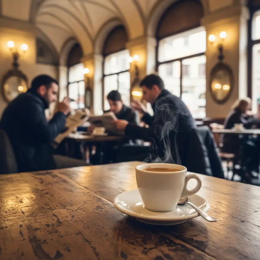 Roman espresso experience