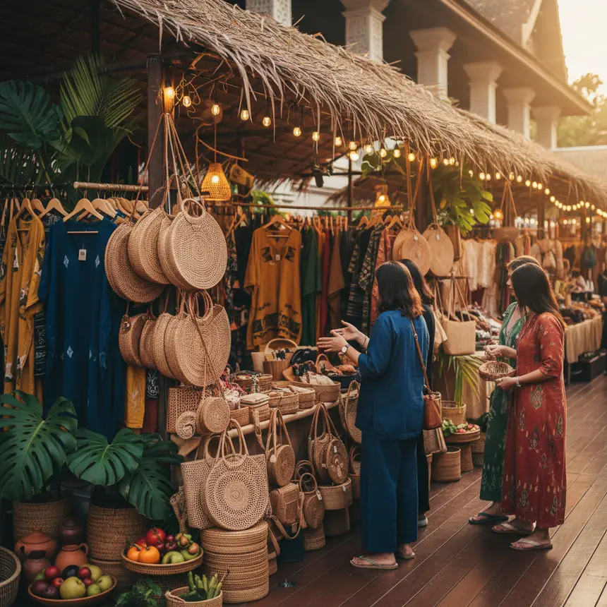 Chiang Mai Market Shopping