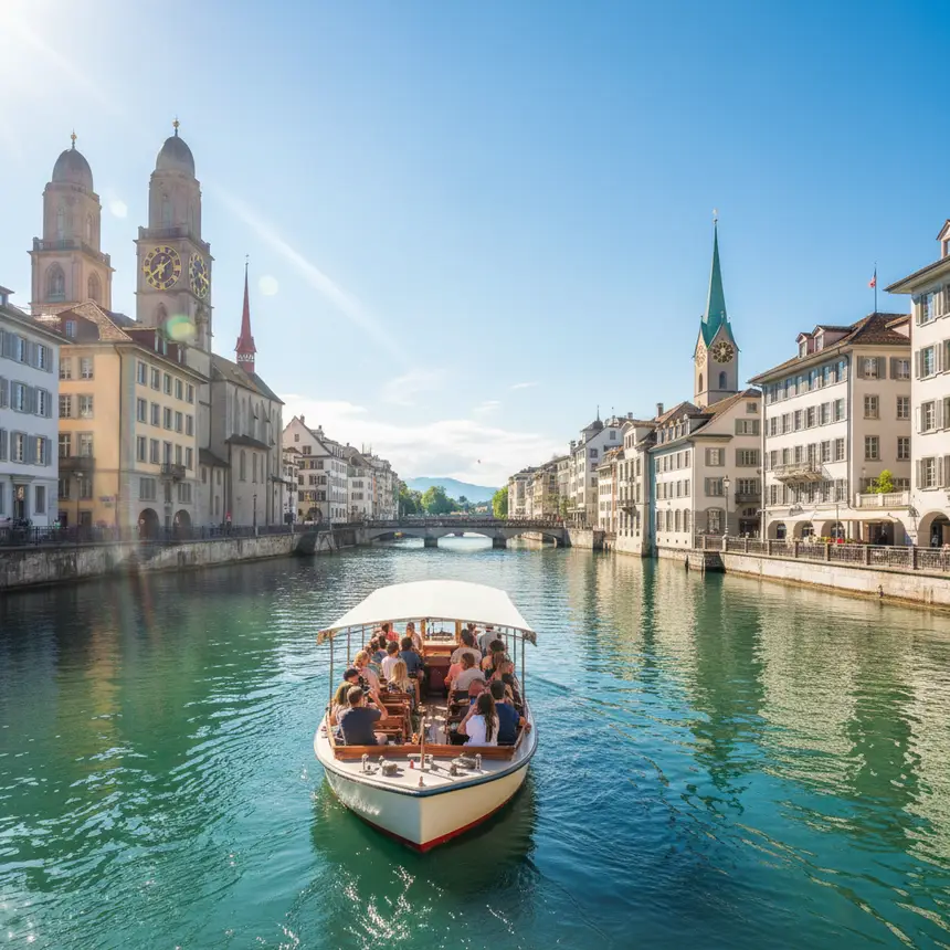 Limmat River Boat Tour