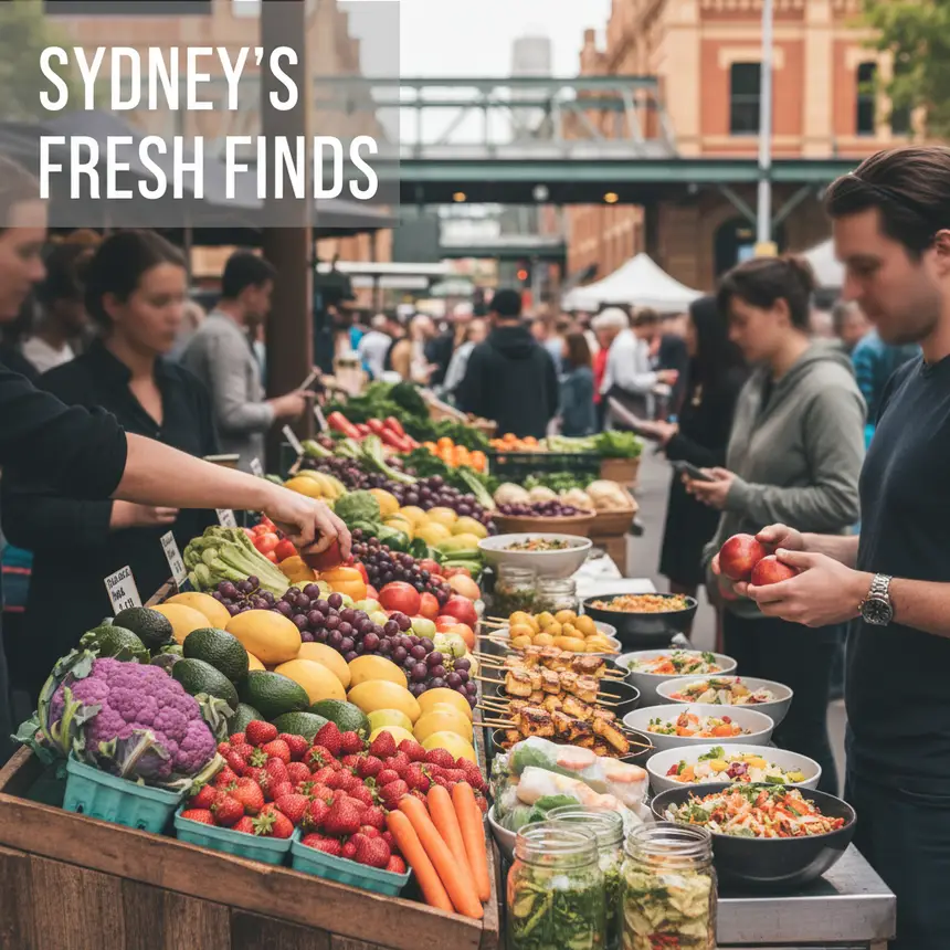Sydney market food