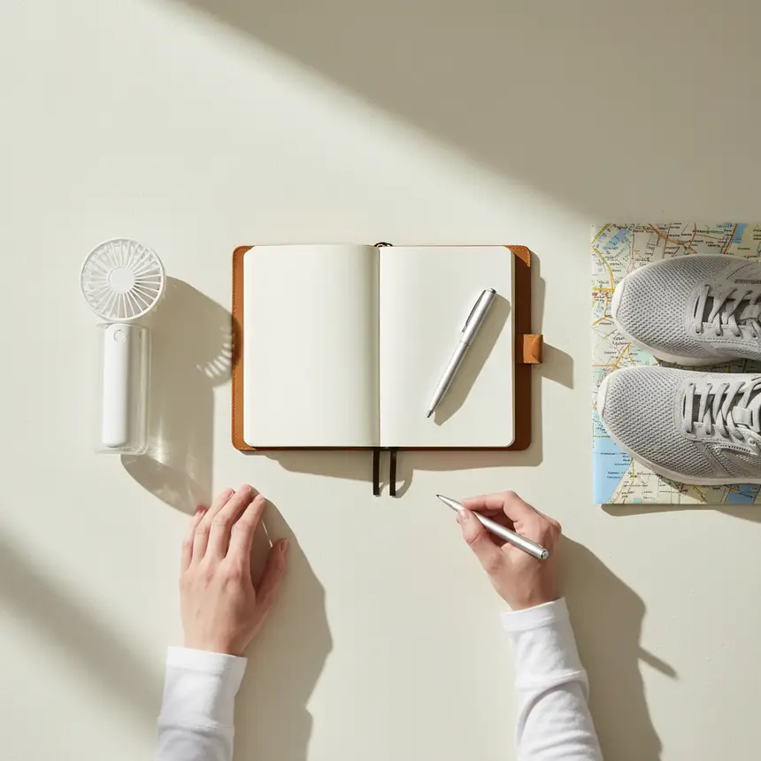 Travel preparation checklist