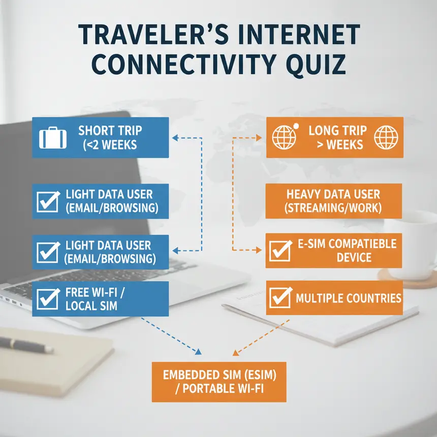 Infographic for choosing internet options