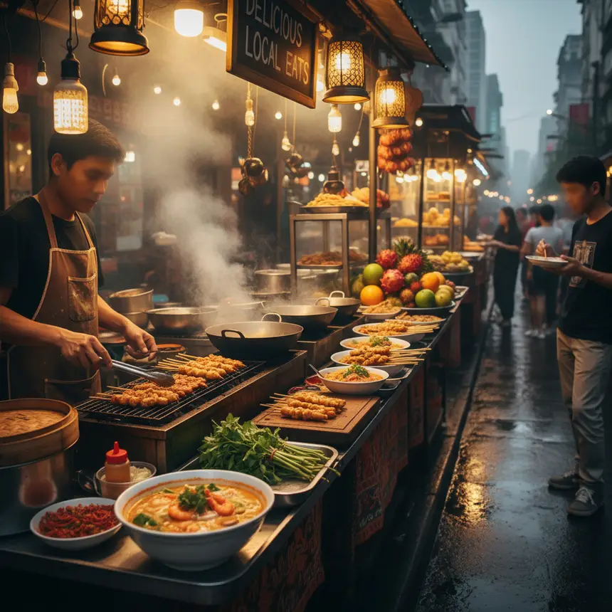 Myanmar street food