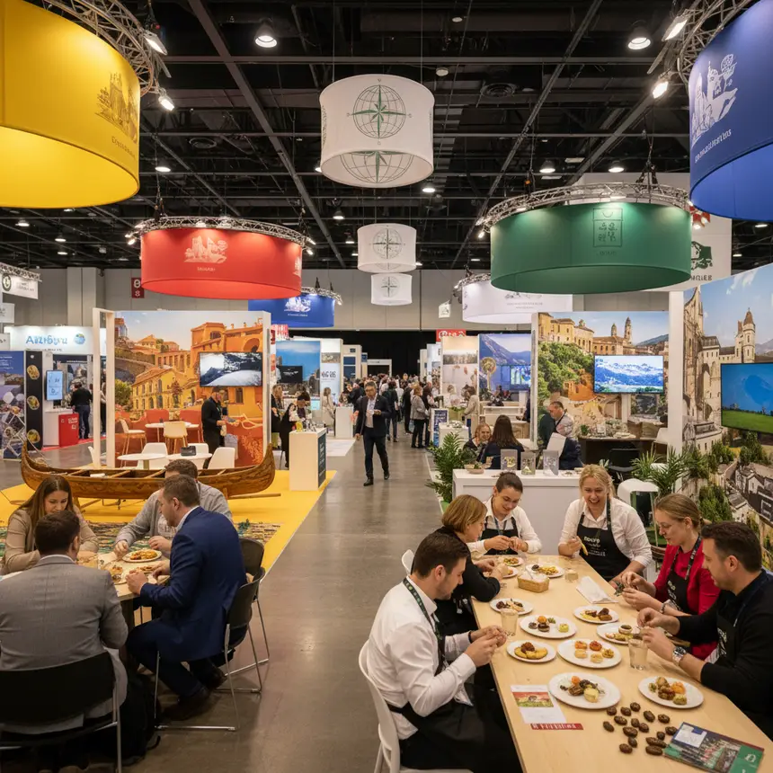 Regional tourism booths expo