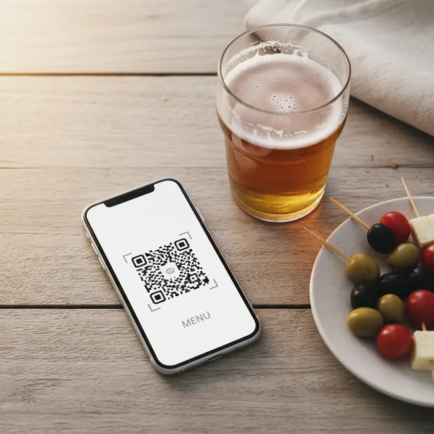 QR code ordering restaurant