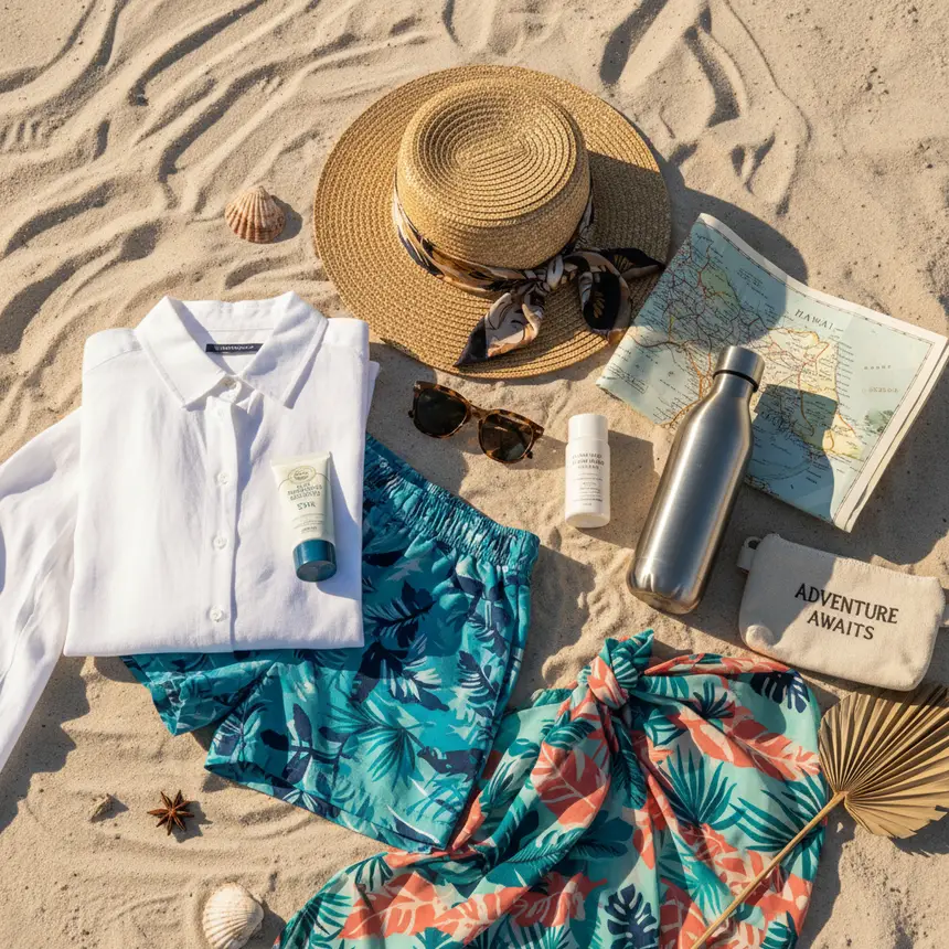Tropical travel essentials