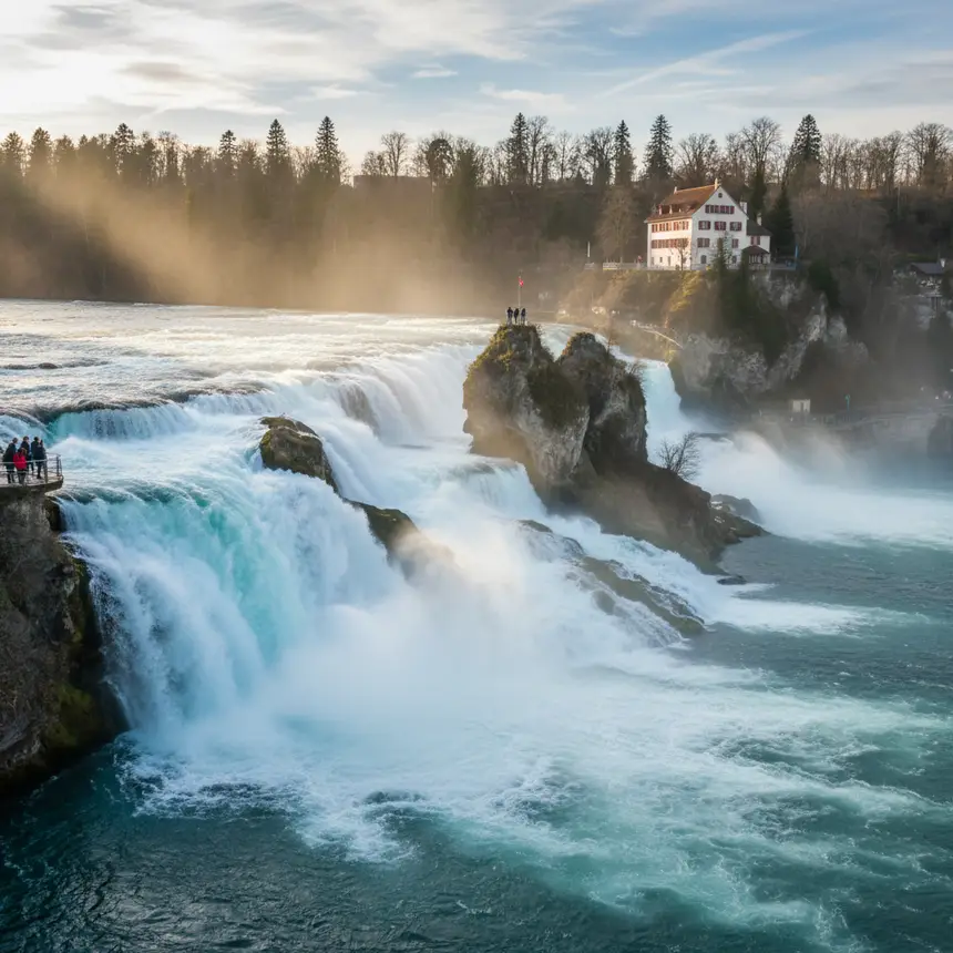 Switzerland Rhine Falls