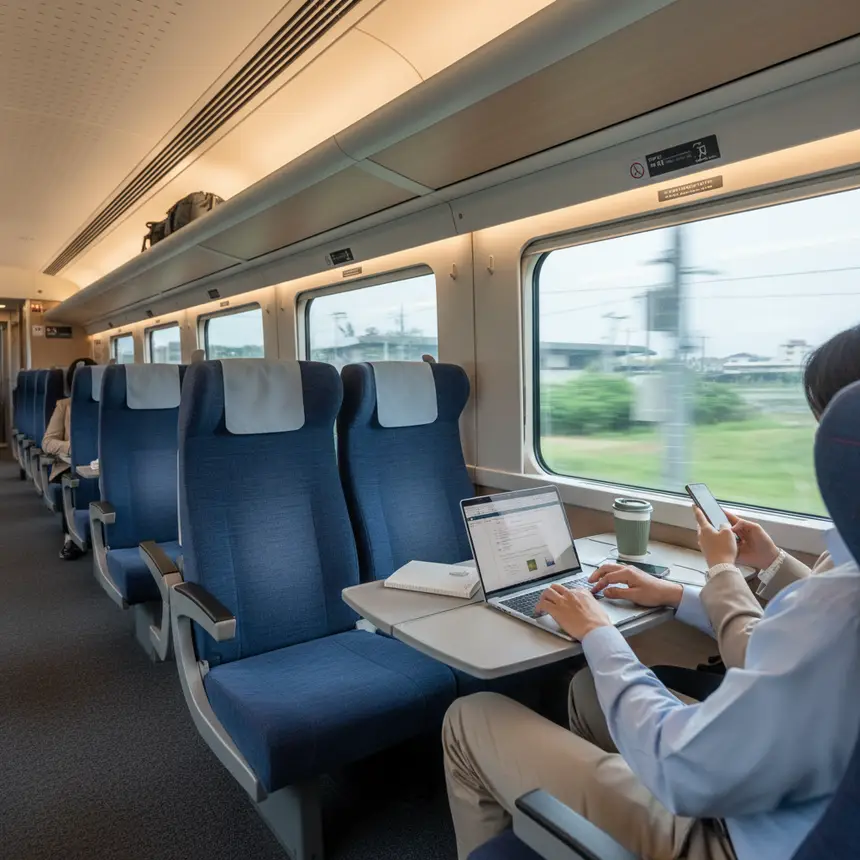 Taiwan High-Speed Rail interior