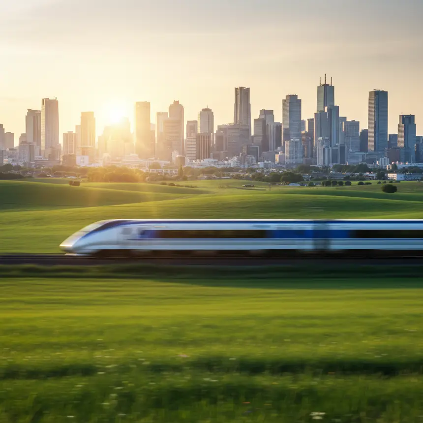 Tokyo transportation, train travel, city journey