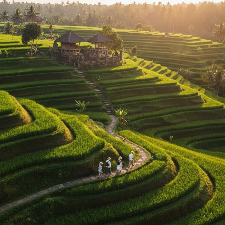 Ubud rice terraces cultural landscape